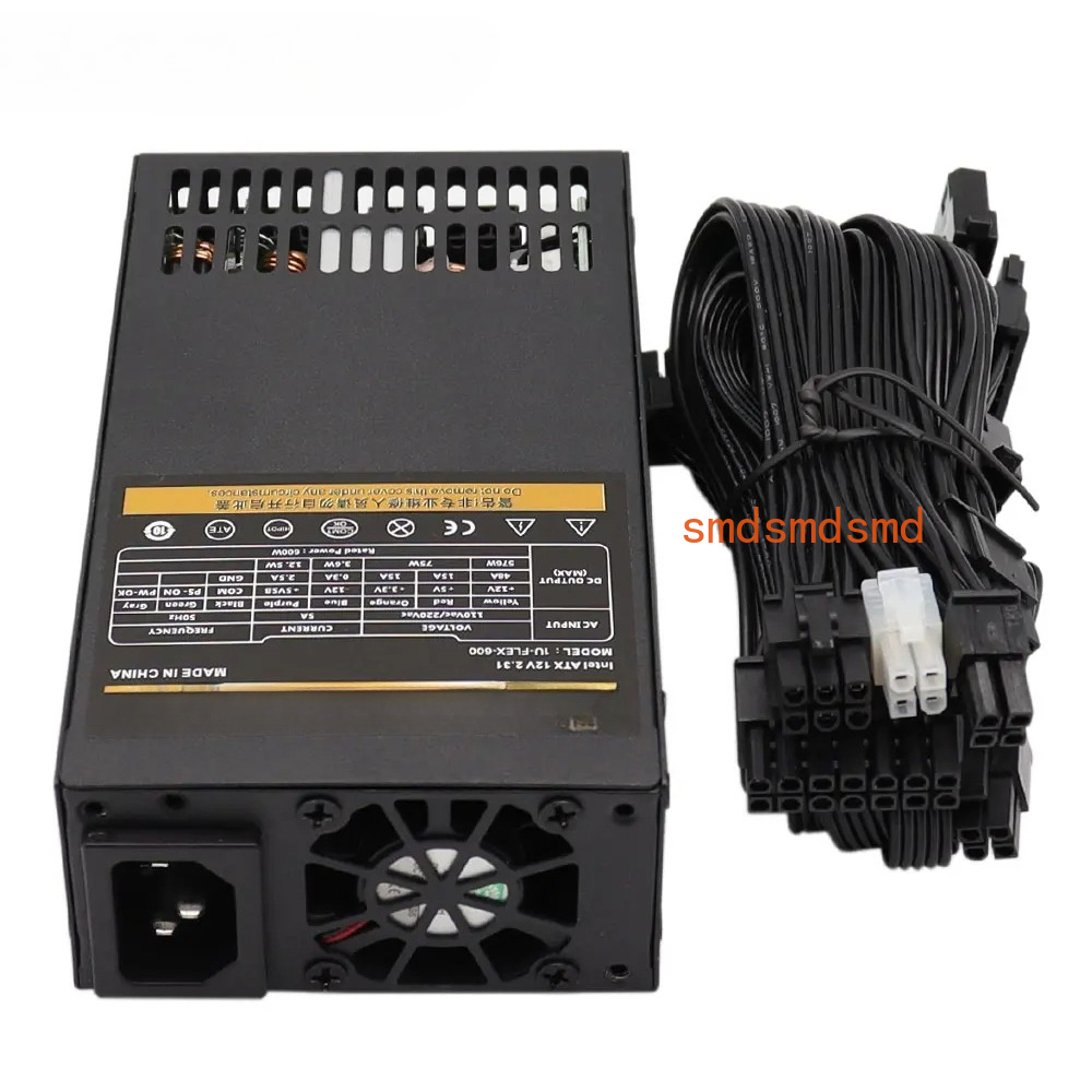 Catu Daya Modular 600W Kecil 1 - Flex Atx Power Supply 600W 1U ulasan dan harga