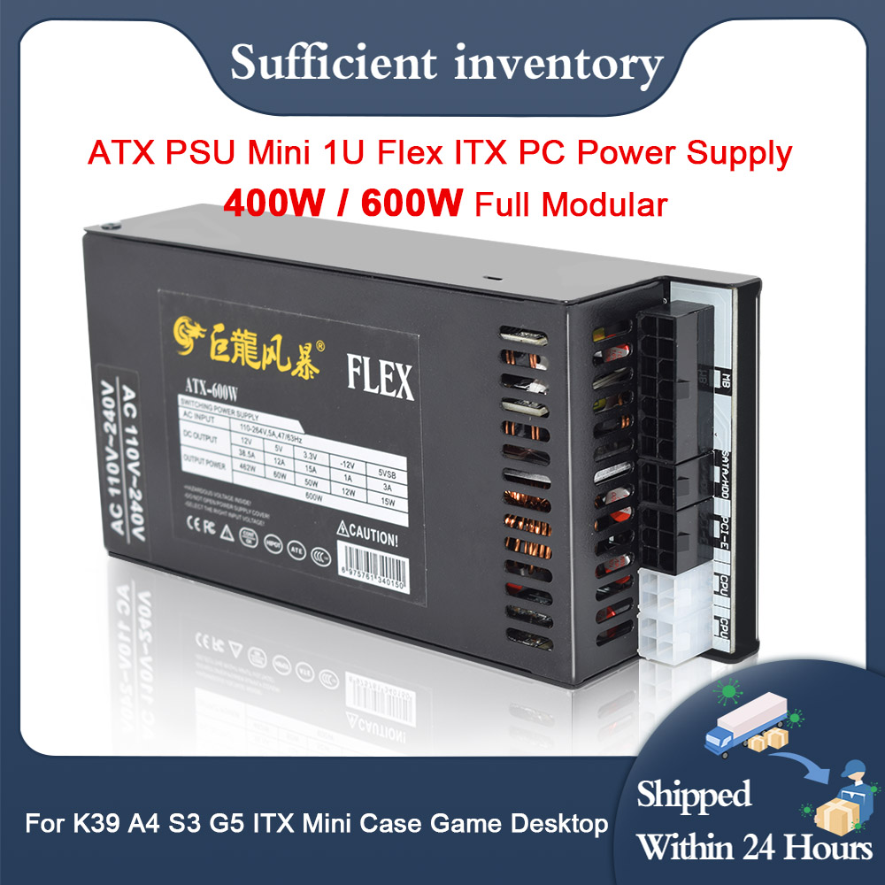 Catu Daya PC Baru 400W 600W Mo - Flex Atx Power Supply 600W 1U ulasan dan harga