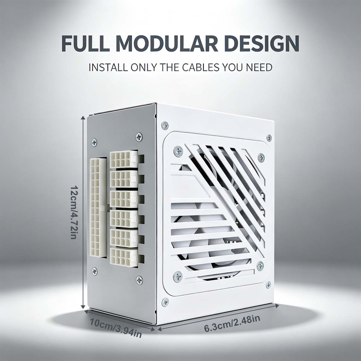 Catu Daya SFX 600W, Desain Mod - 750W Sfx Fully Modular Power Supply ulasan dan harga
