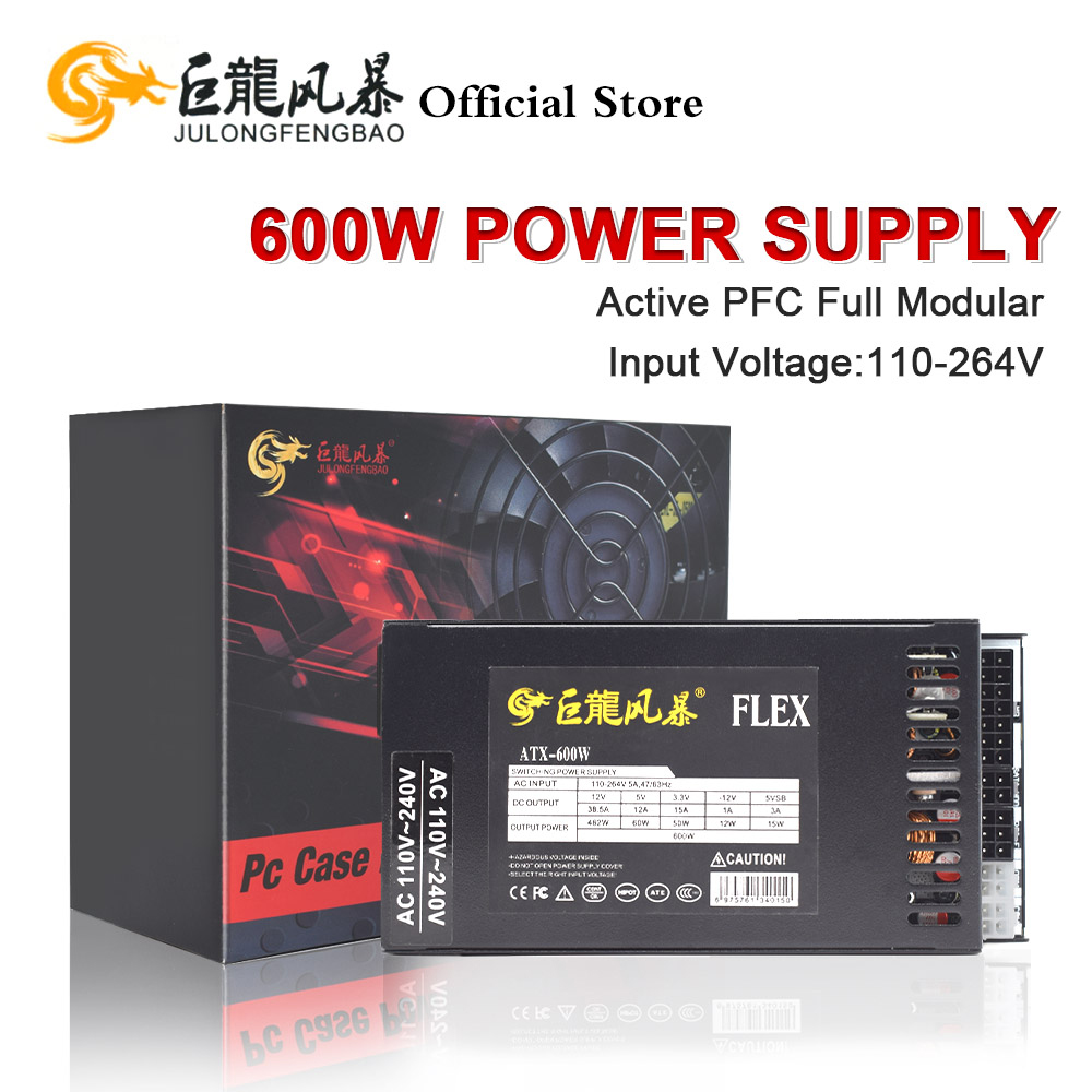 600W Modular penuh 1U Flex ATX - Flex Atx Power Supply 600W 1U ulasan dan harga